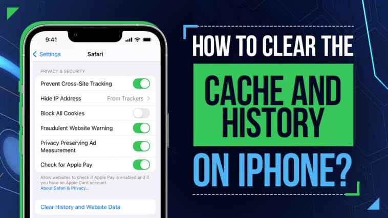 clear cache on iphone
