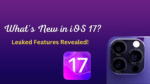 iOS 17 leaks