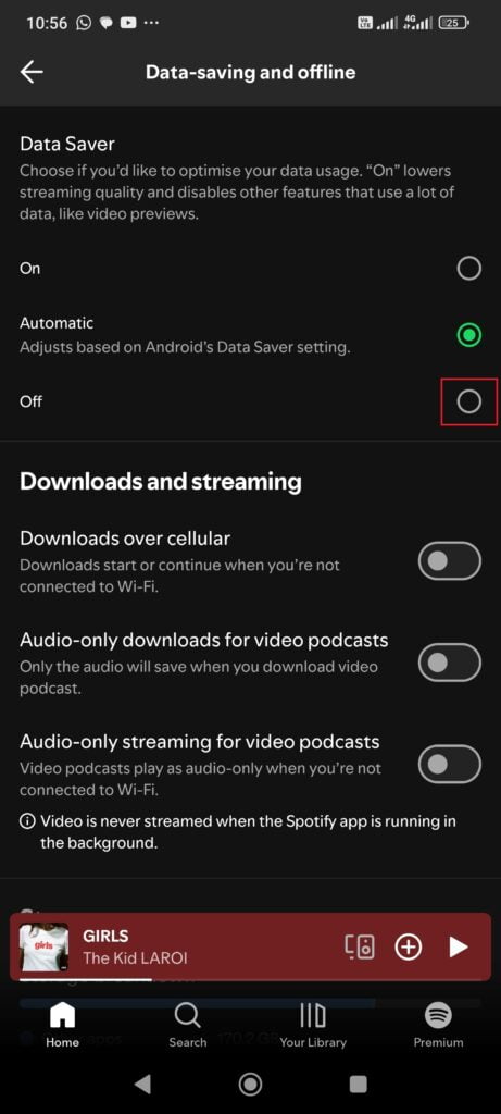 Fix Spotify Stops Playing When Screen Is Off