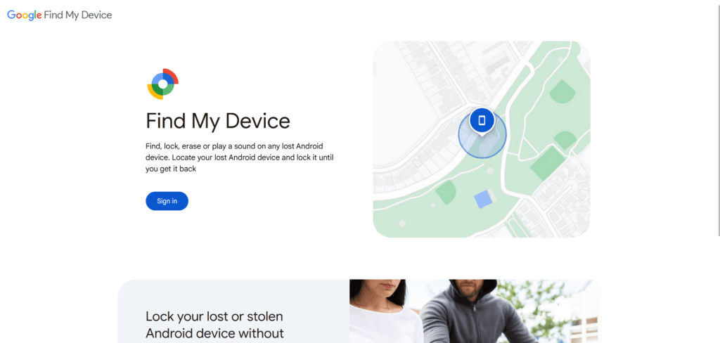 Google-Findmydevice