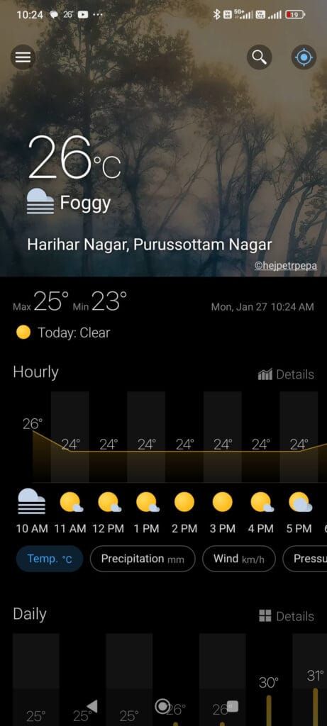 Weawow-Weather-UI 